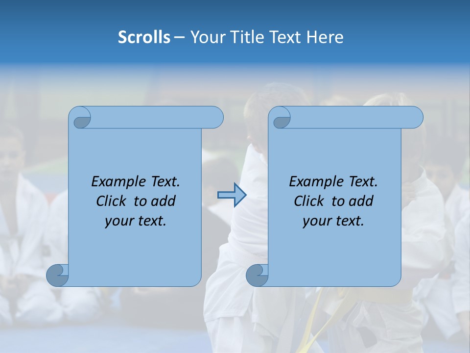 Training Sport Hand PowerPoint Template