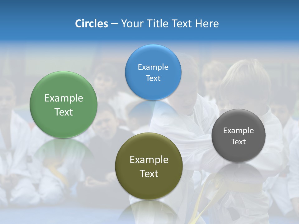 Training Sport Hand PowerPoint Template