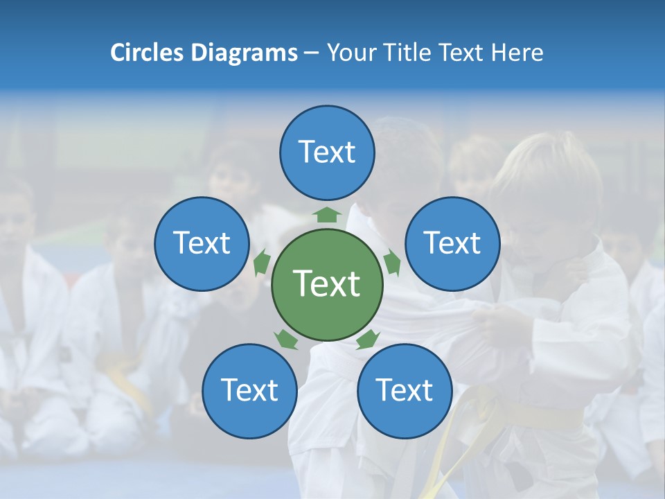 Training Sport Hand PowerPoint Template