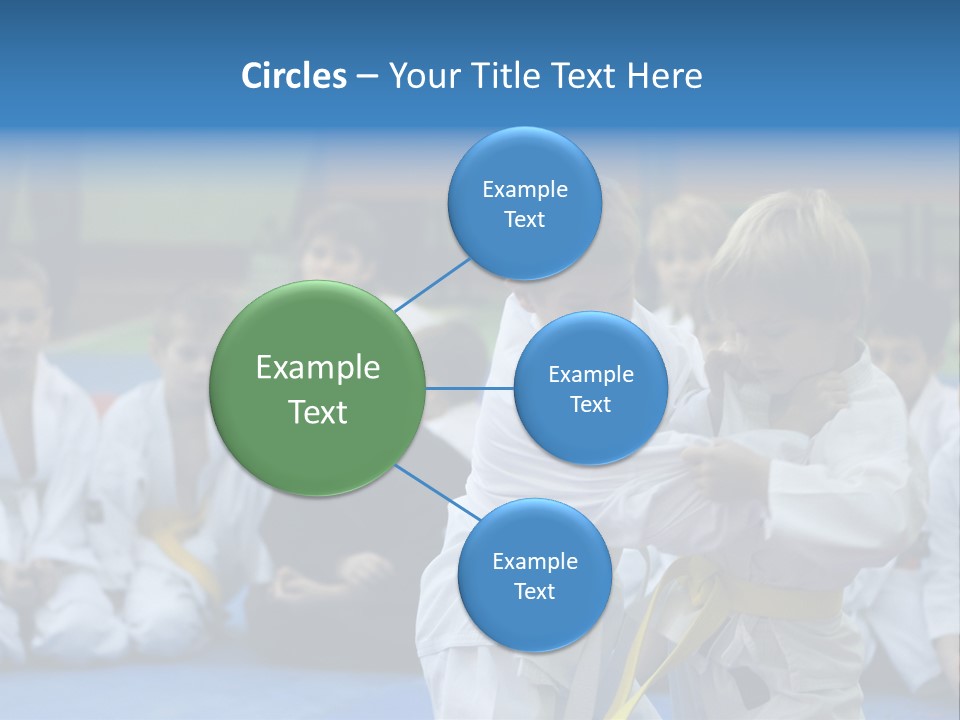 Training Sport Hand PowerPoint Template