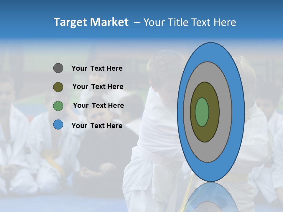 Training Sport Hand PowerPoint Template