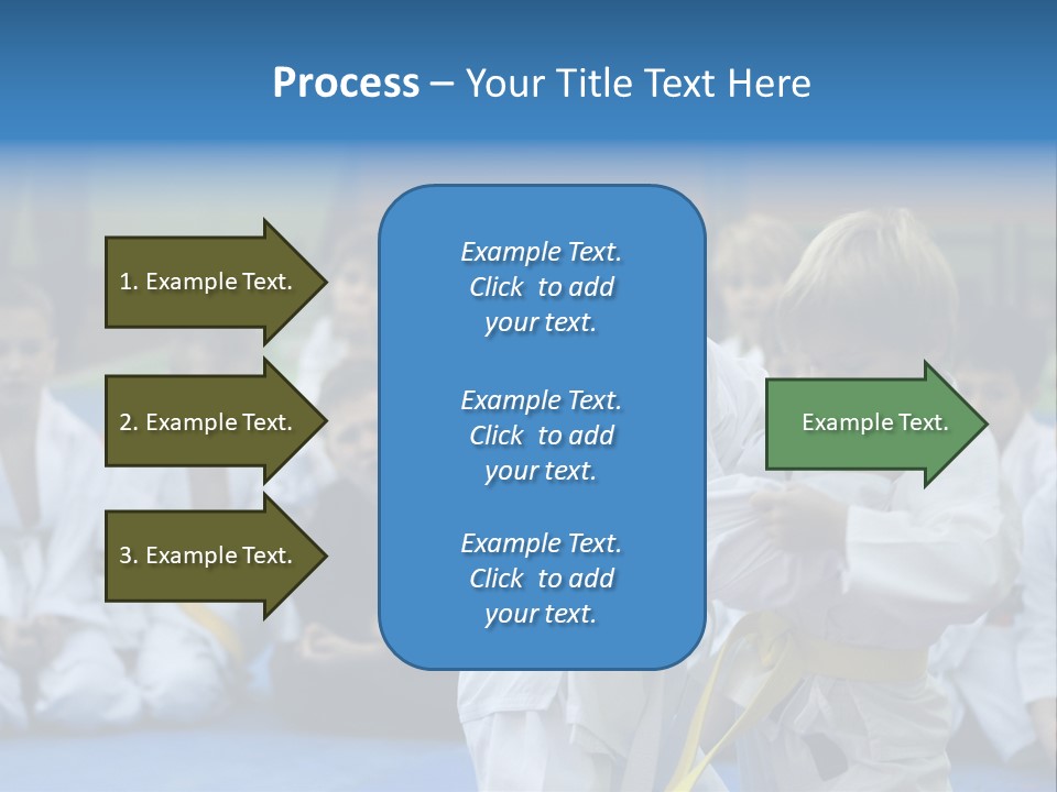 Training Sport Hand PowerPoint Template