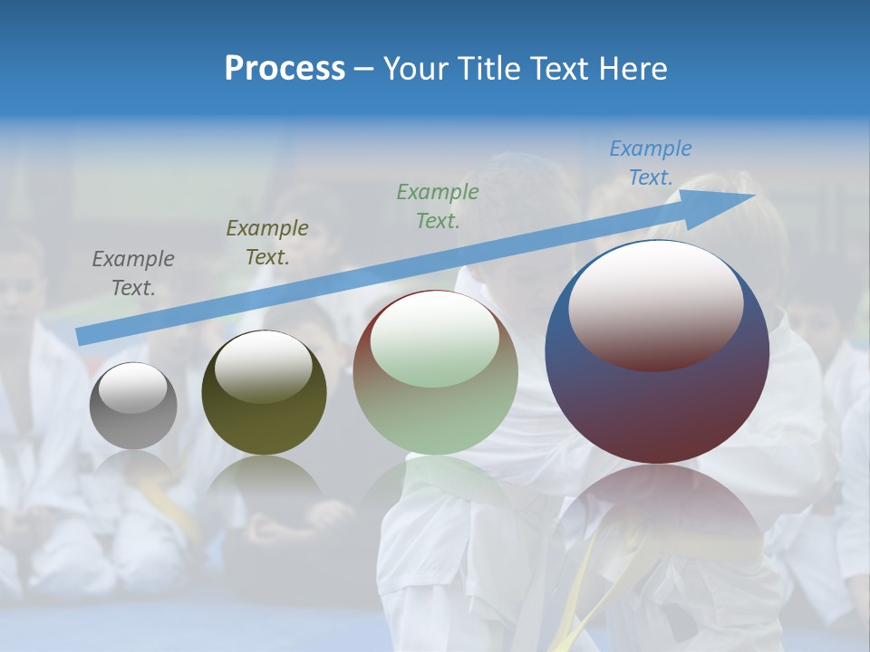 Training Sport Hand PowerPoint Template