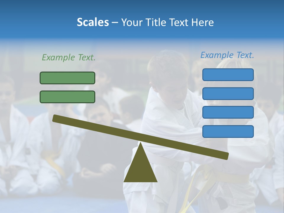 Training Sport Hand PowerPoint Template