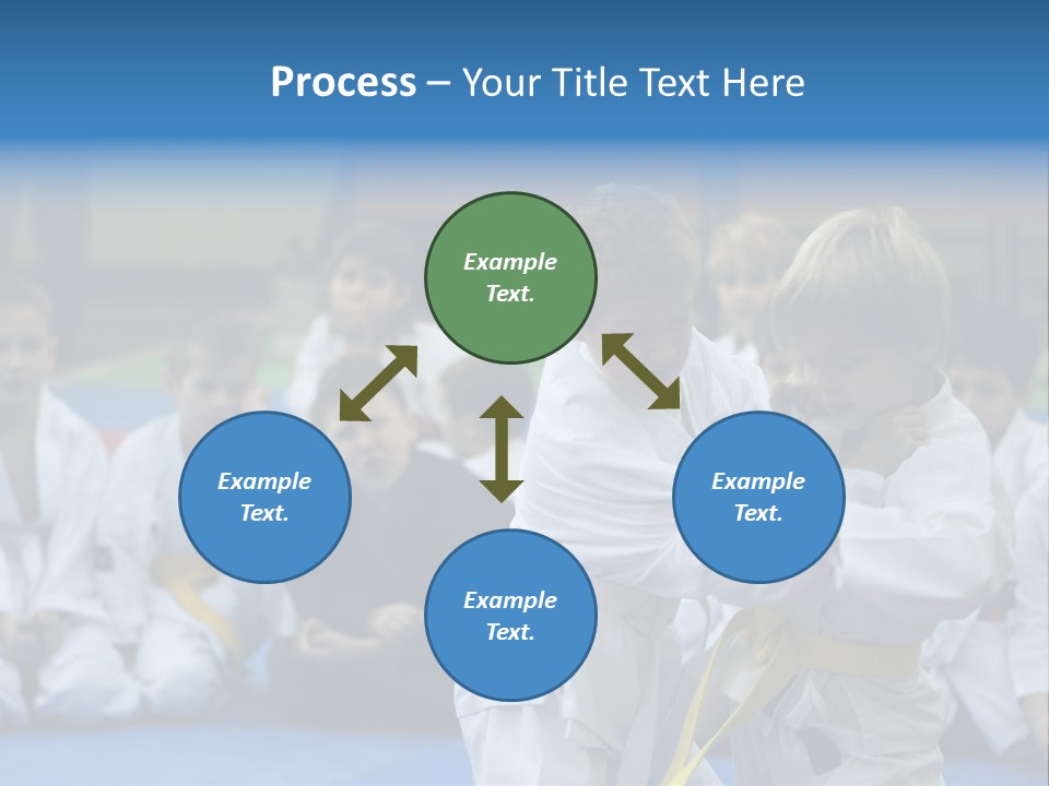 Training Sport Hand PowerPoint Template