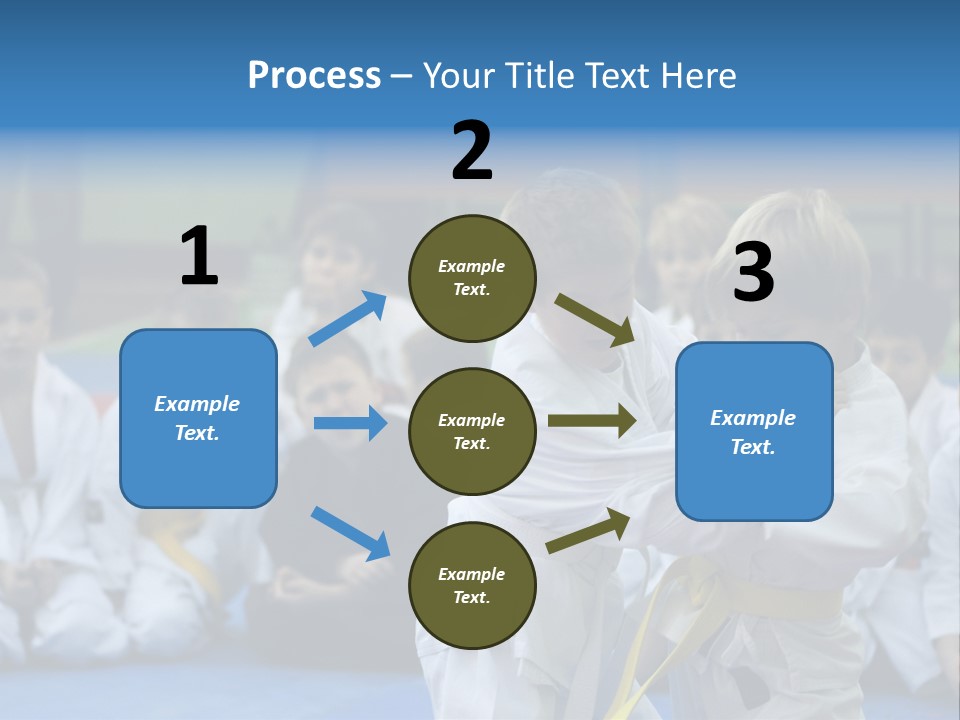 Training Sport Hand PowerPoint Template