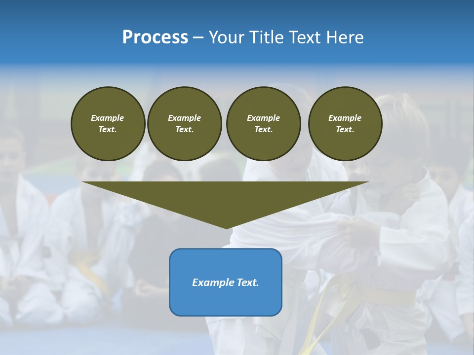 Training Sport Hand PowerPoint Template