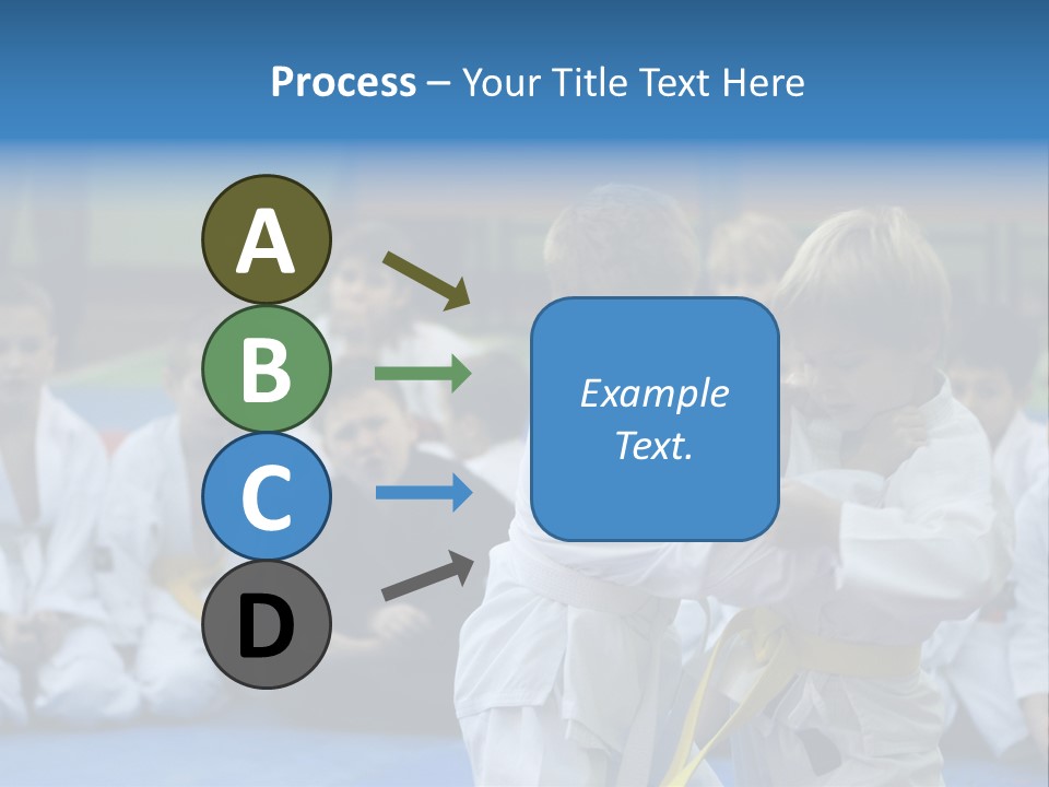 Training Sport Hand PowerPoint Template