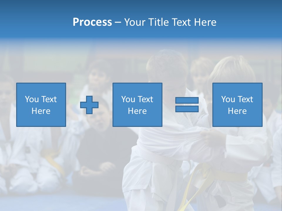 Training Sport Hand PowerPoint Template