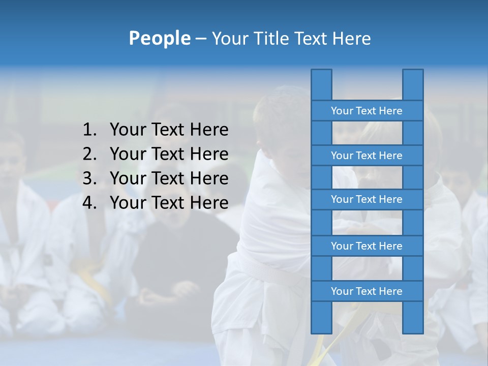 Training Sport Hand PowerPoint Template