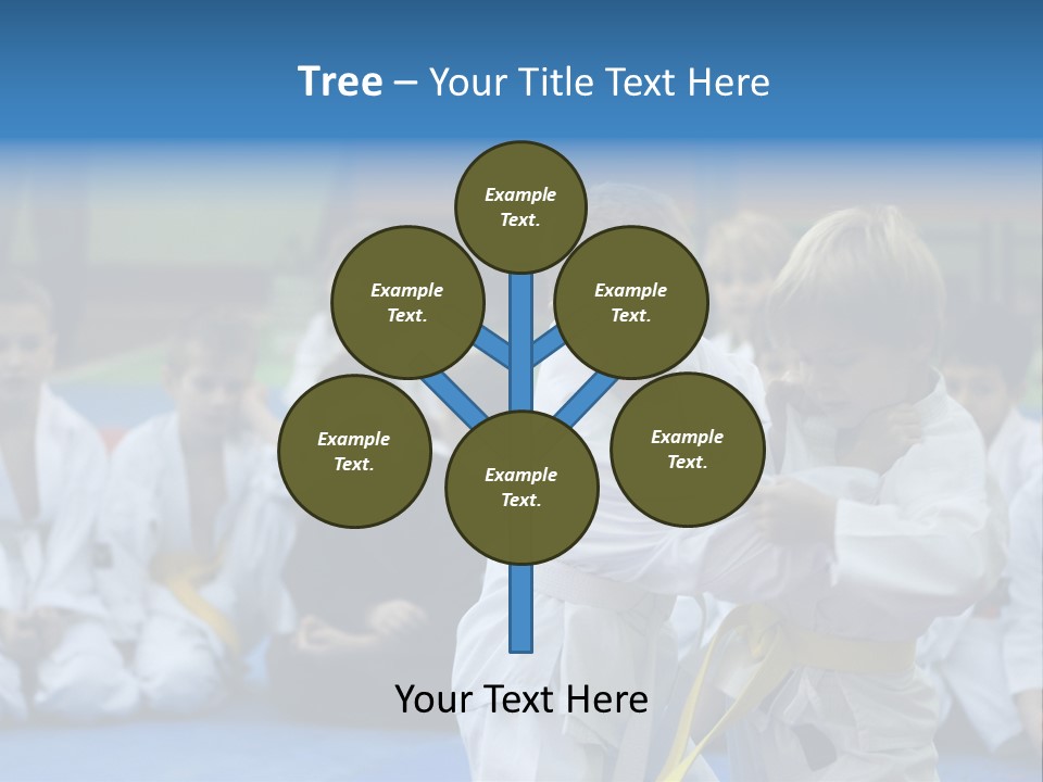 Training Sport Hand PowerPoint Template