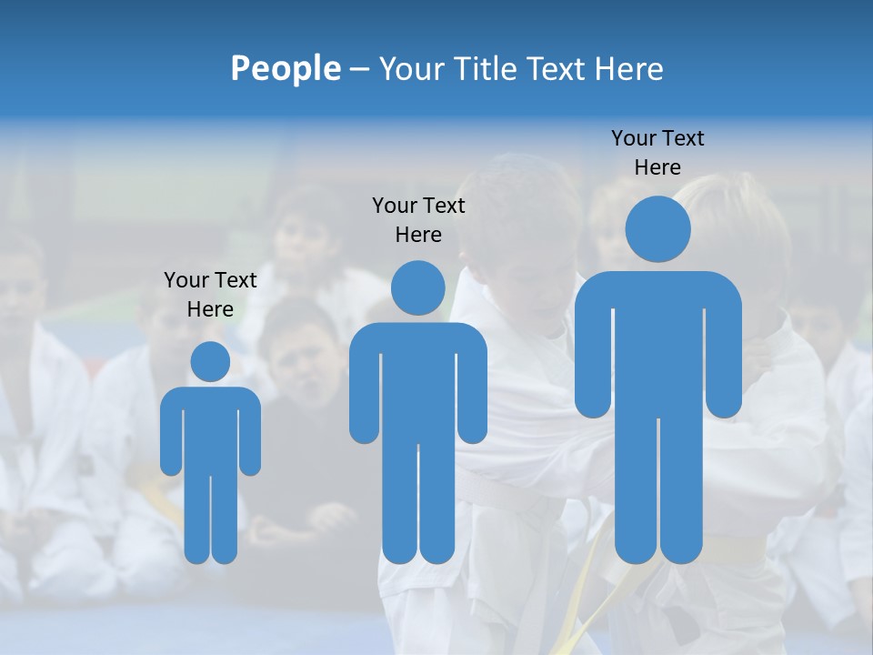 Training Sport Hand PowerPoint Template