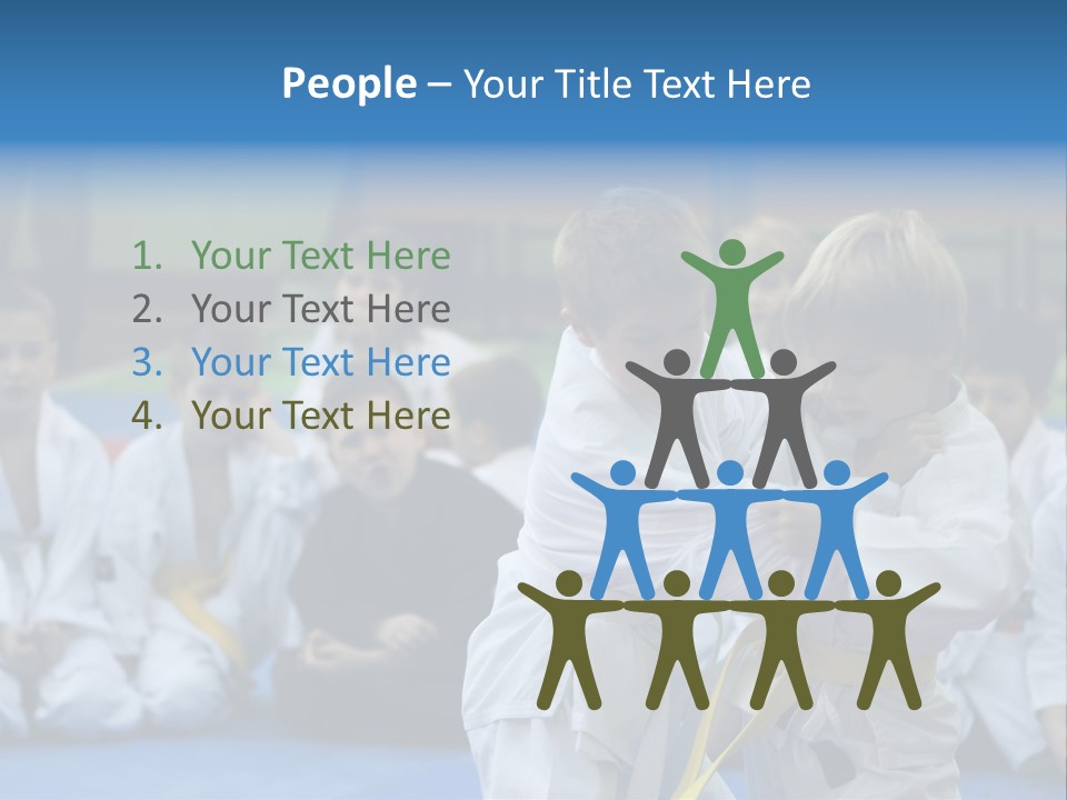 Training Sport Hand PowerPoint Template