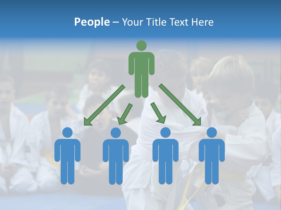 Training Sport Hand PowerPoint Template