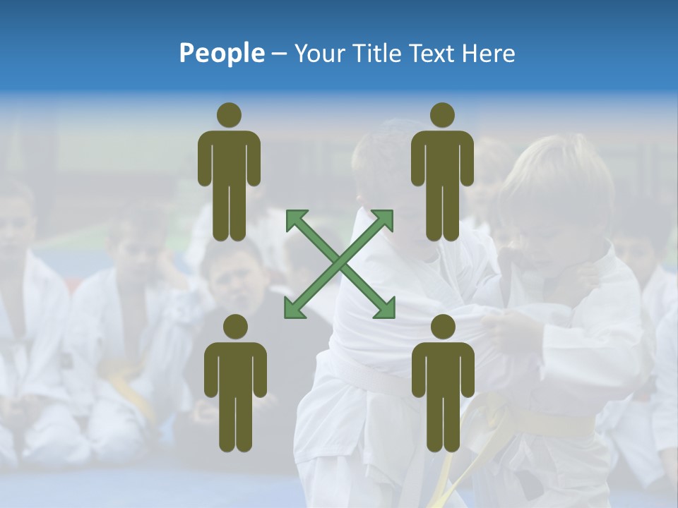 Training Sport Hand PowerPoint Template