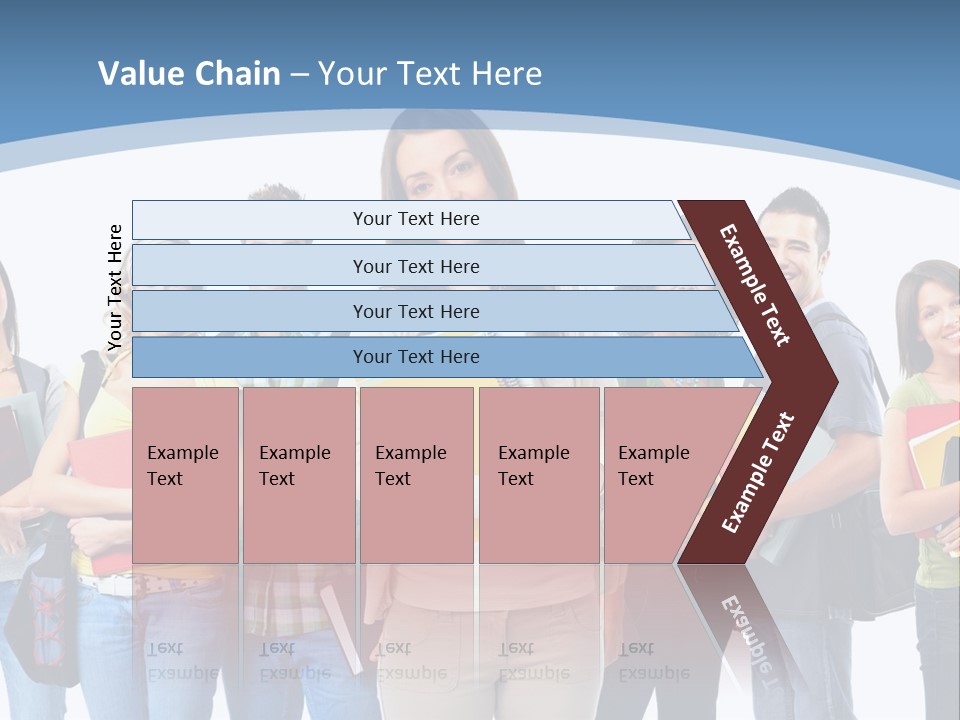 Educated Isolate Portrait PowerPoint Template