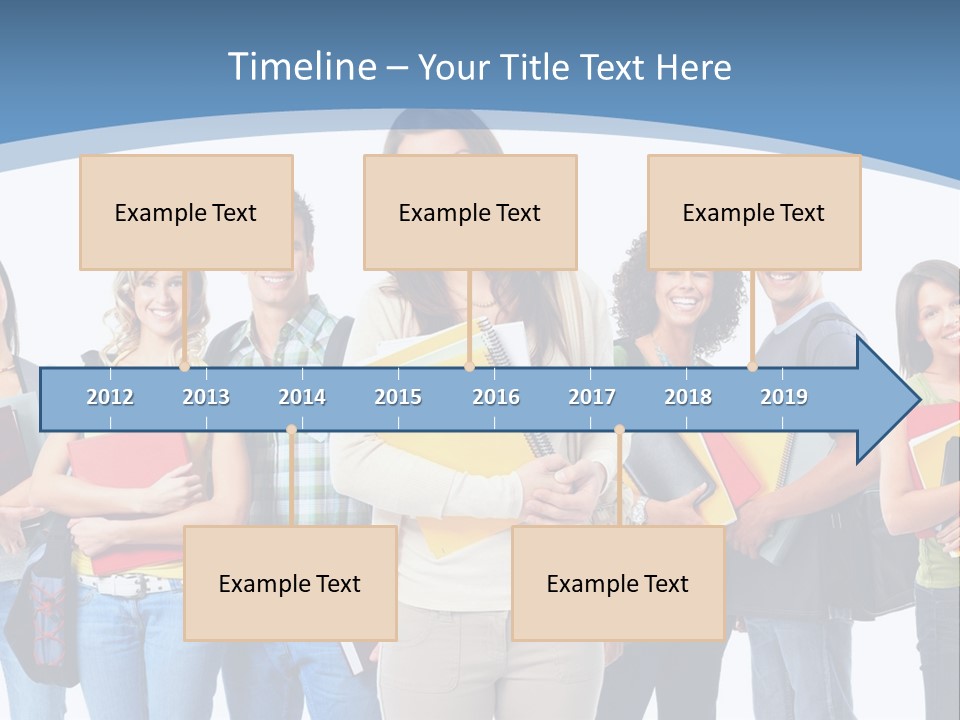 Educated Isolate Portrait PowerPoint Template