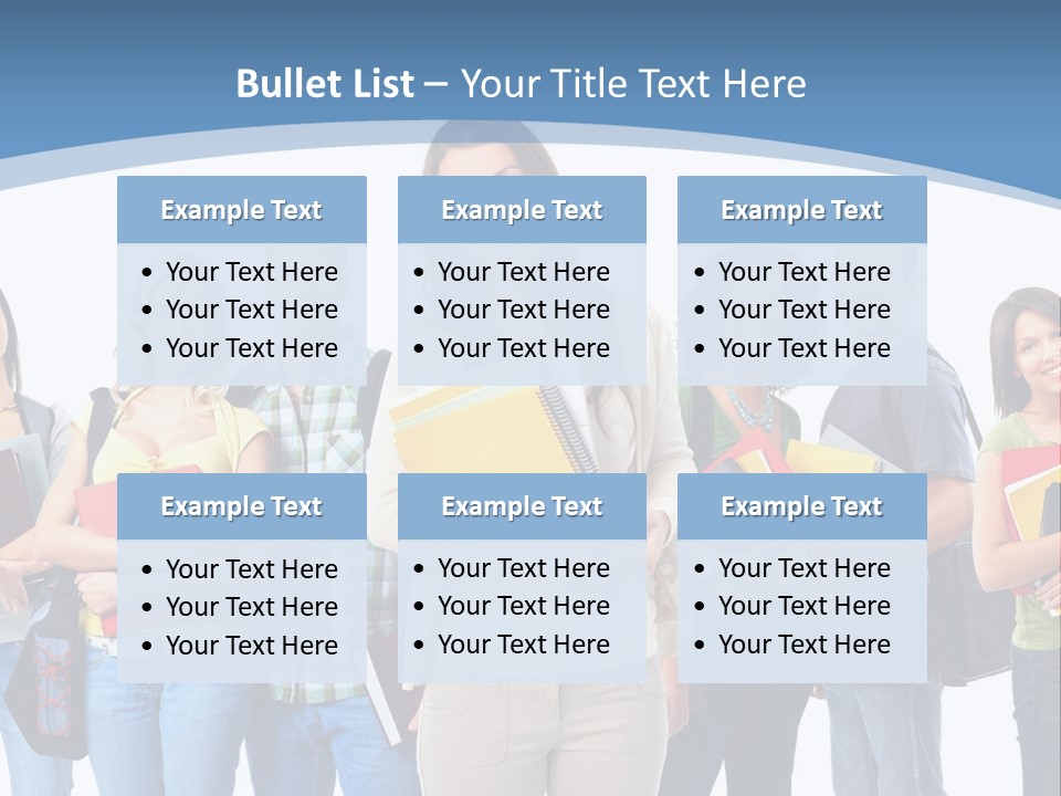Educated Isolate Portrait PowerPoint Template