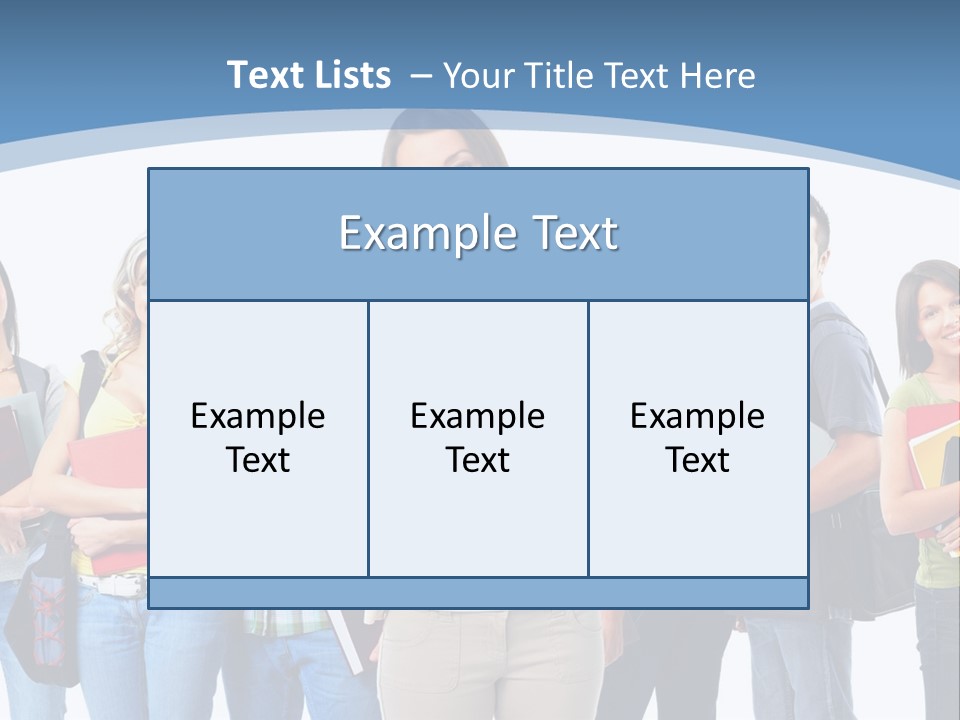 Educated Isolate Portrait PowerPoint Template
