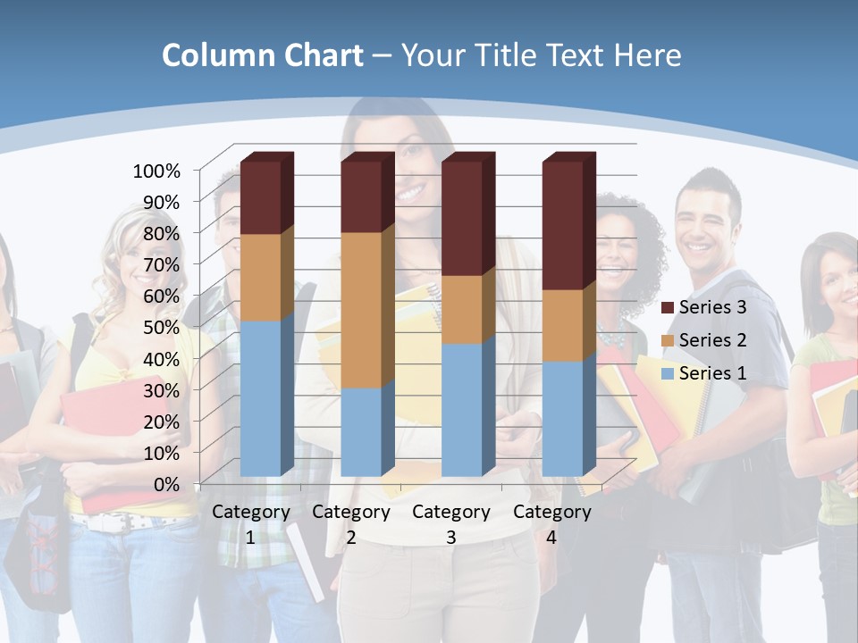 Educated Isolate Portrait PowerPoint Template