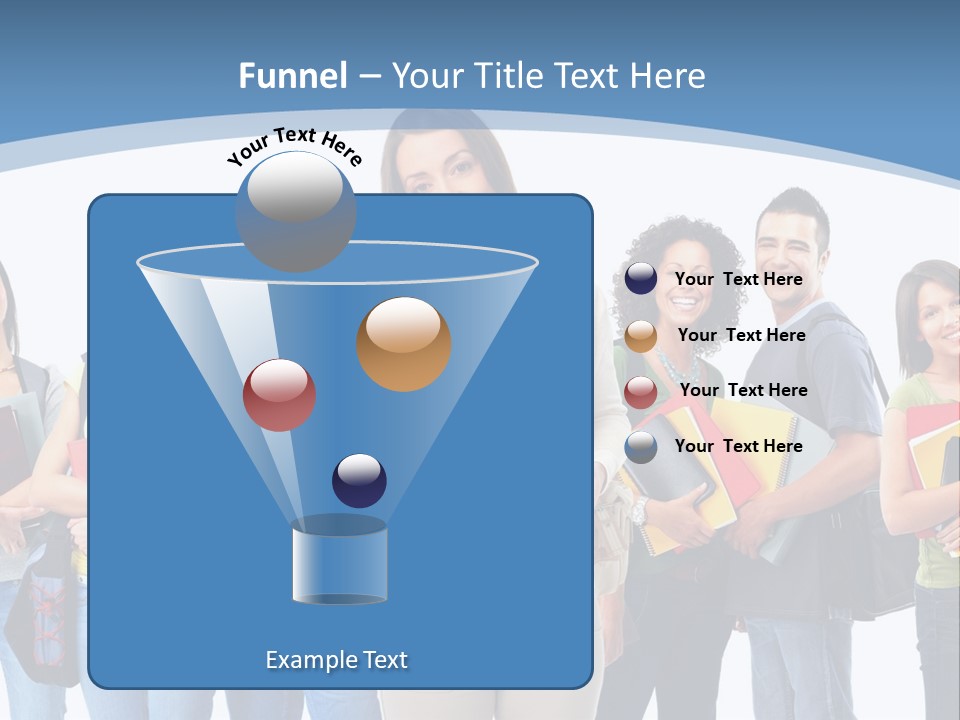 Educated Isolate Portrait PowerPoint Template