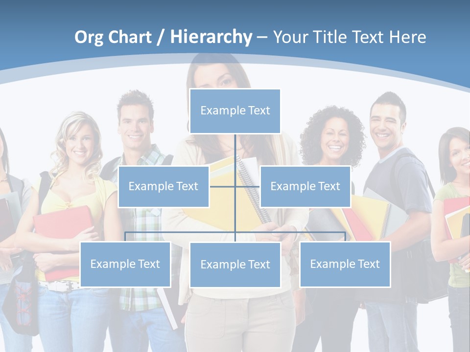 Educated Isolate Portrait PowerPoint Template