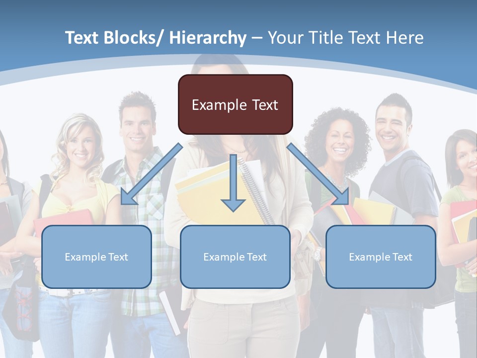 Educated Isolate Portrait PowerPoint Template