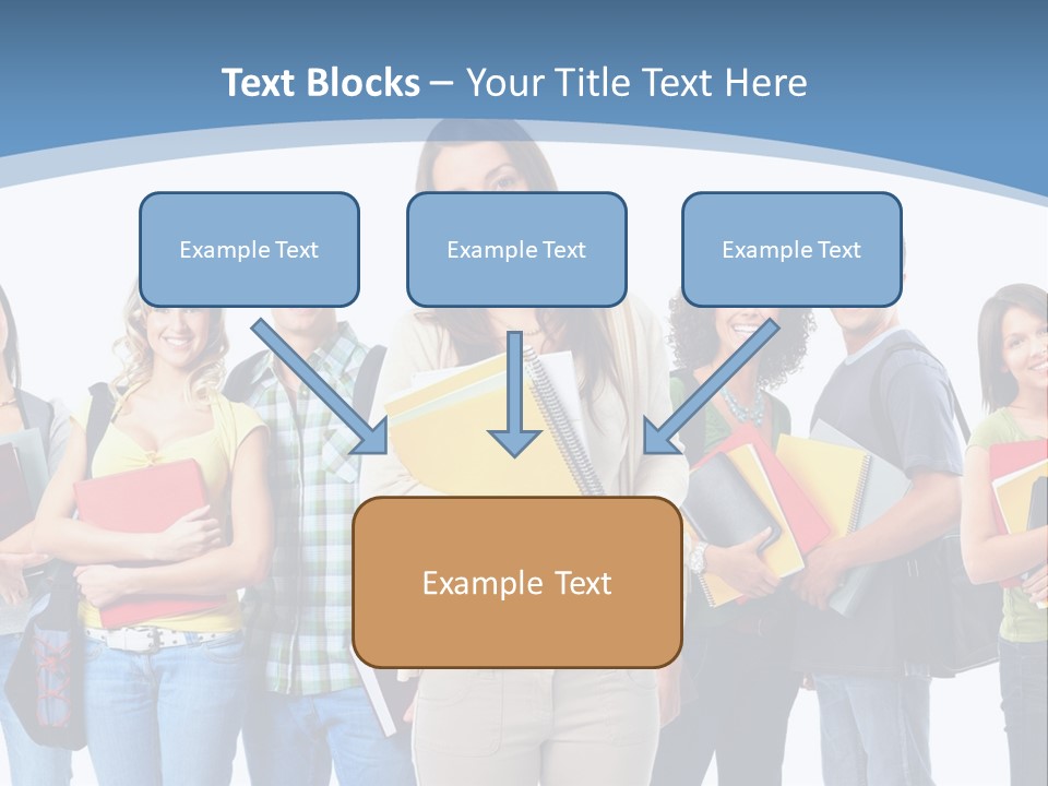 Educated Isolate Portrait PowerPoint Template