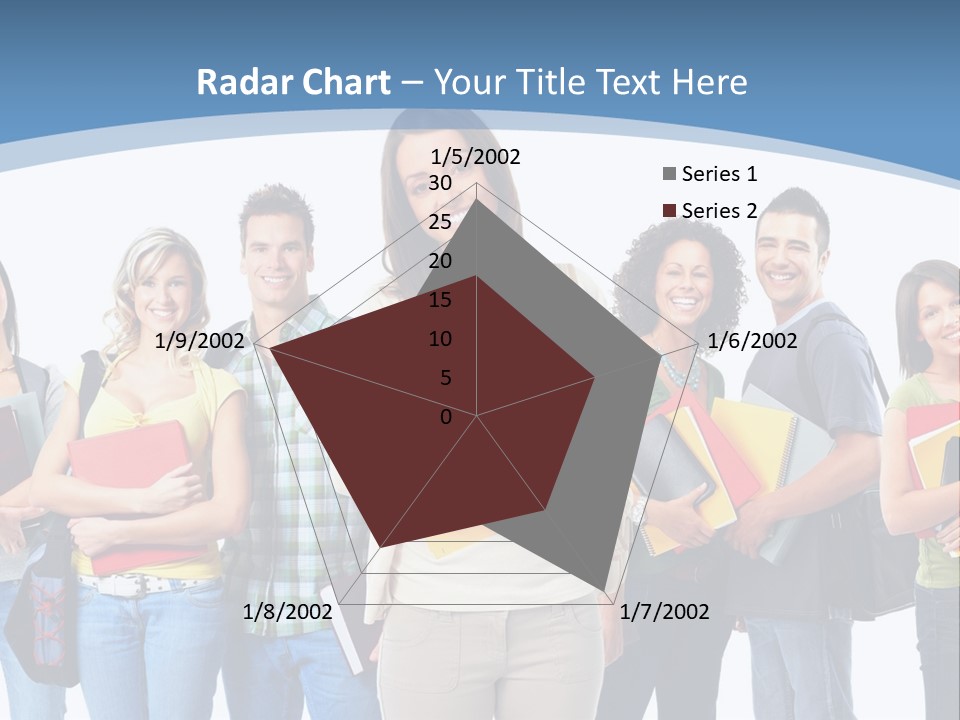 Educated Isolate Portrait PowerPoint Template