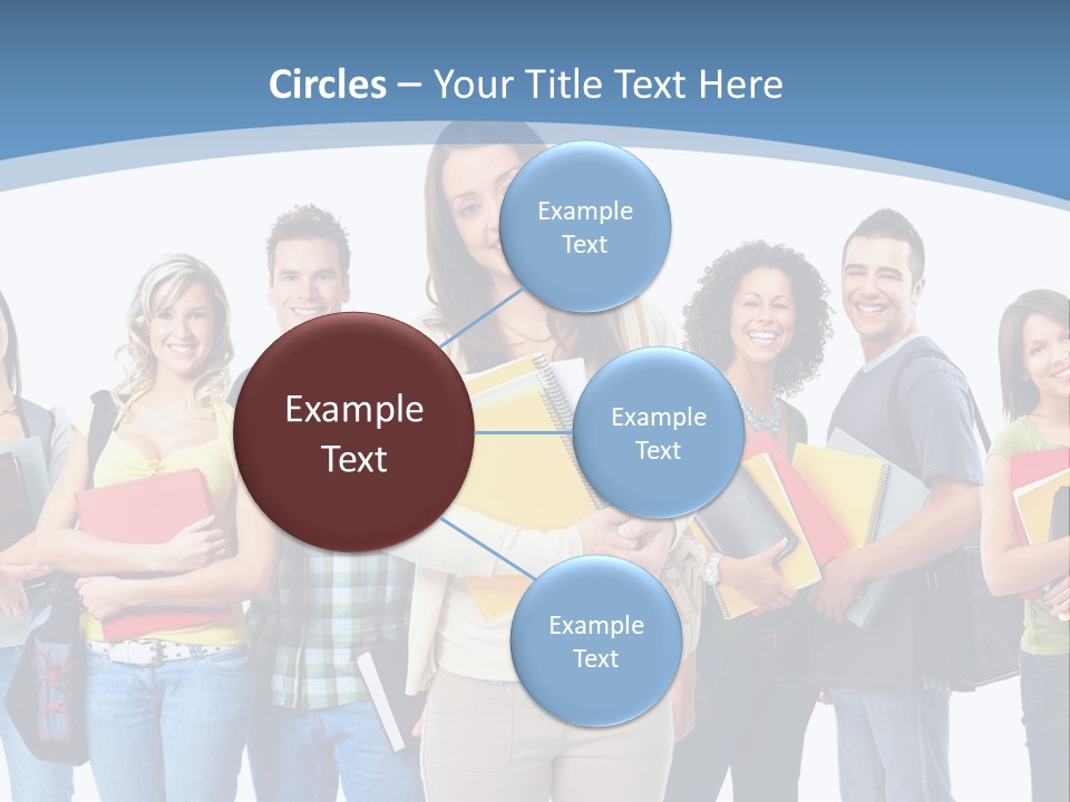 Educated Isolate Portrait PowerPoint Template