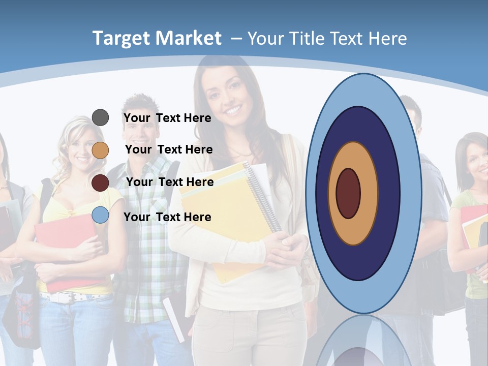 Educated Isolate Portrait PowerPoint Template