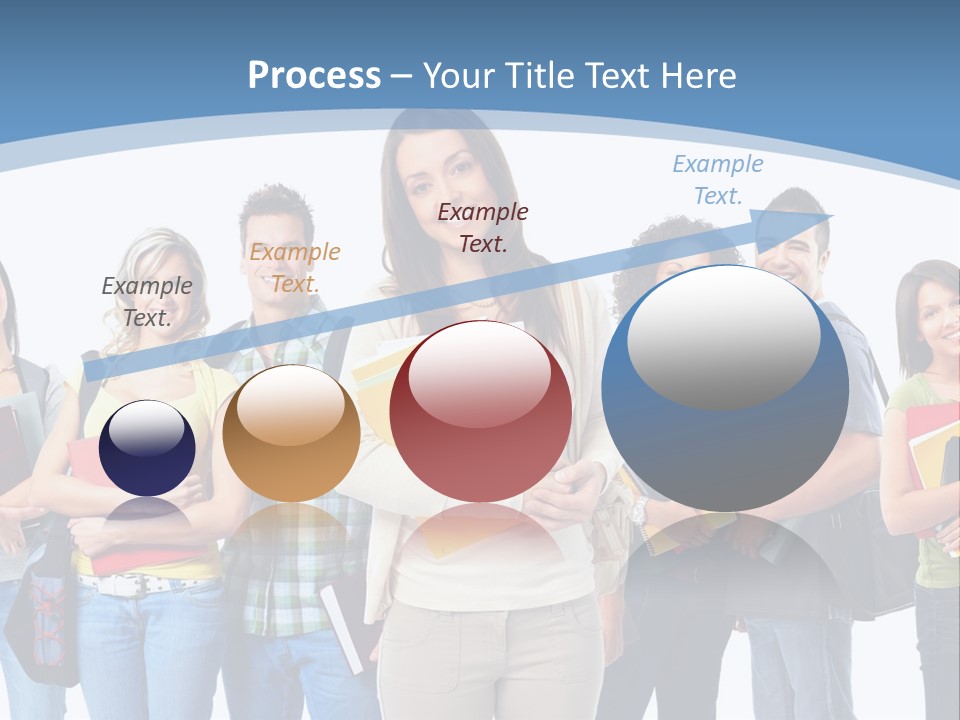 Educated Isolate Portrait PowerPoint Template