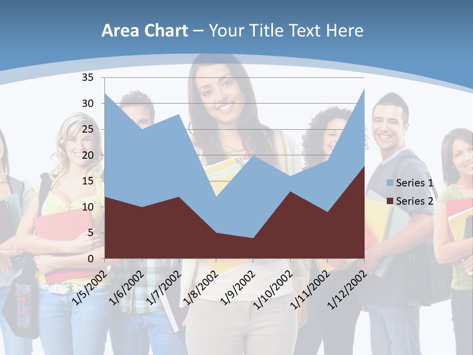 Educated Isolate Portrait PowerPoint Template