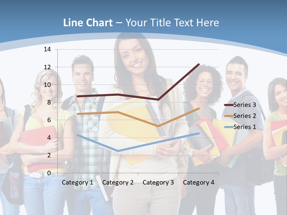 Educated Isolate Portrait PowerPoint Template