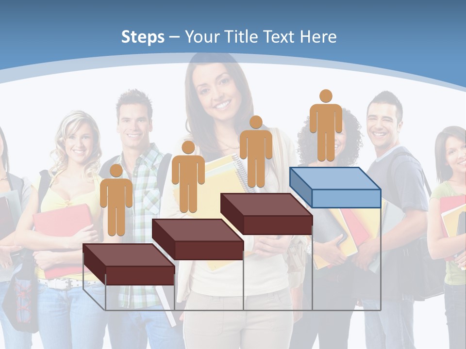 Educated Isolate Portrait PowerPoint Template