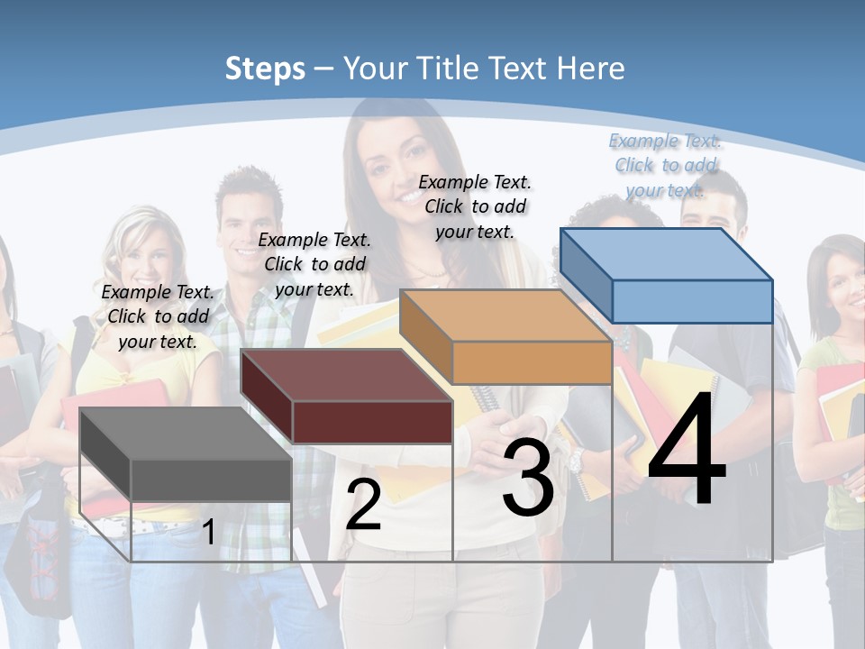 Educated Isolate Portrait PowerPoint Template
