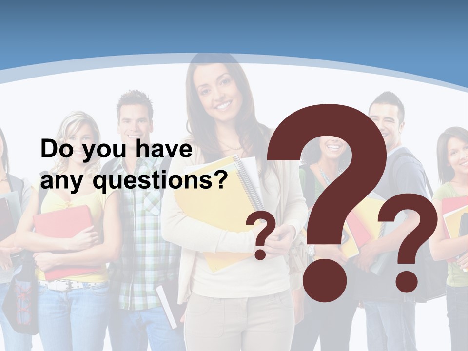 Educated Isolate Portrait PowerPoint Template