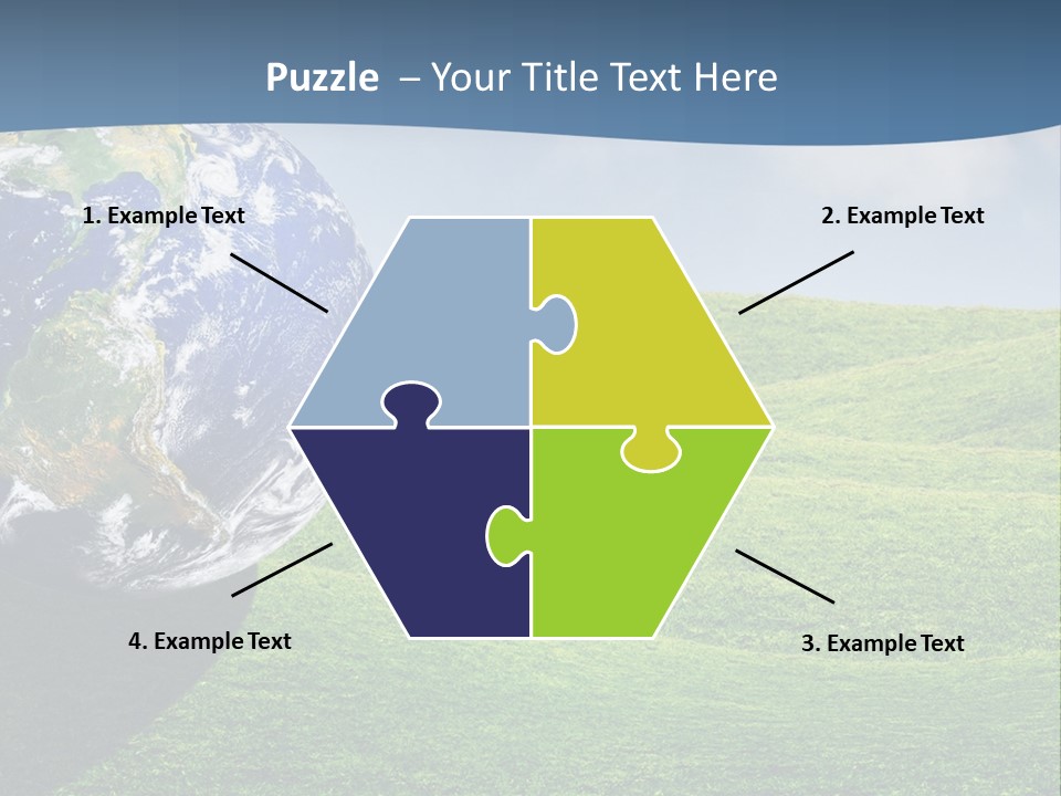 Planet Pristine Creative PowerPoint Template