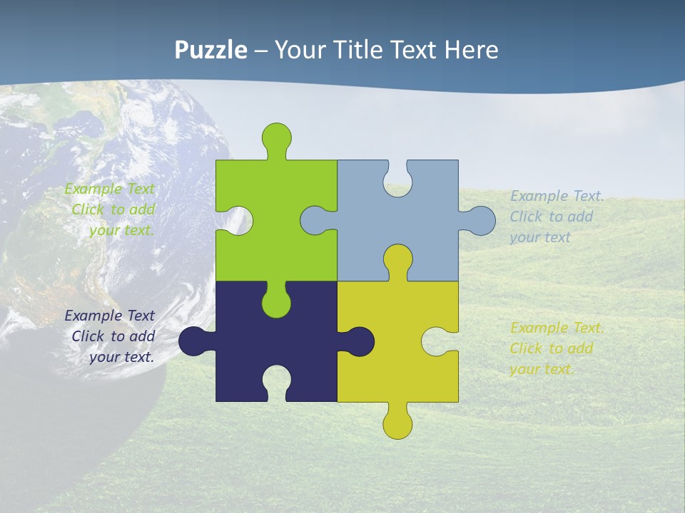Planet Pristine Creative PowerPoint Template