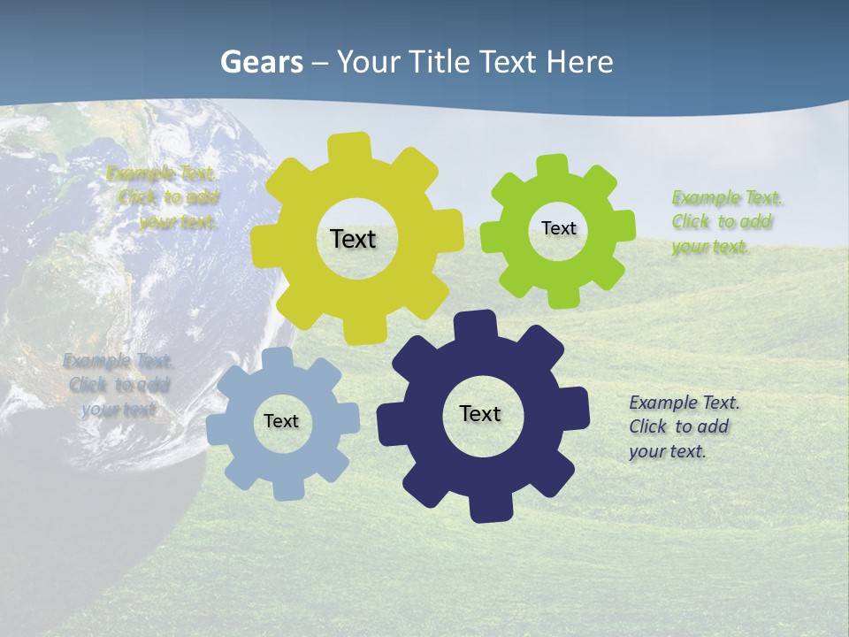 Planet Pristine Creative PowerPoint Template