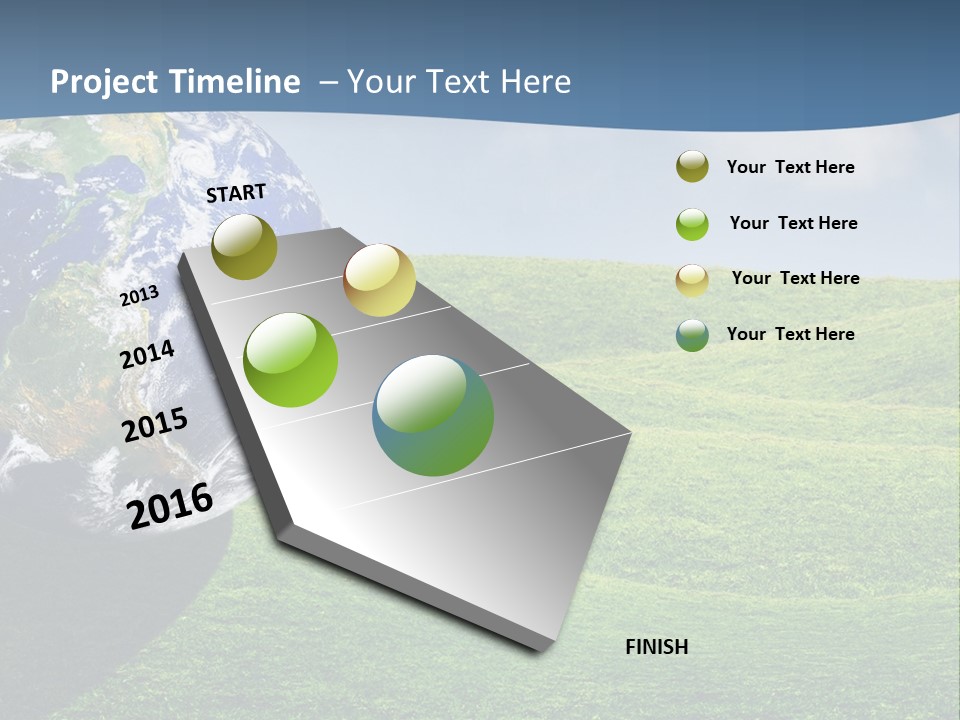 Planet Pristine Creative PowerPoint Template
