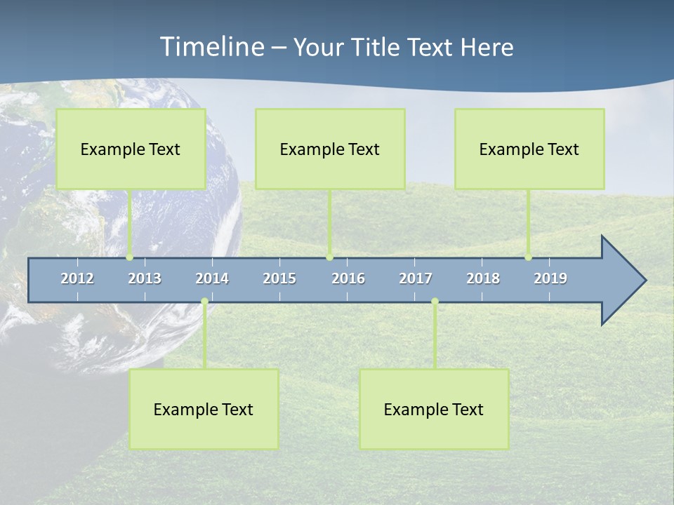 Planet Pristine Creative PowerPoint Template