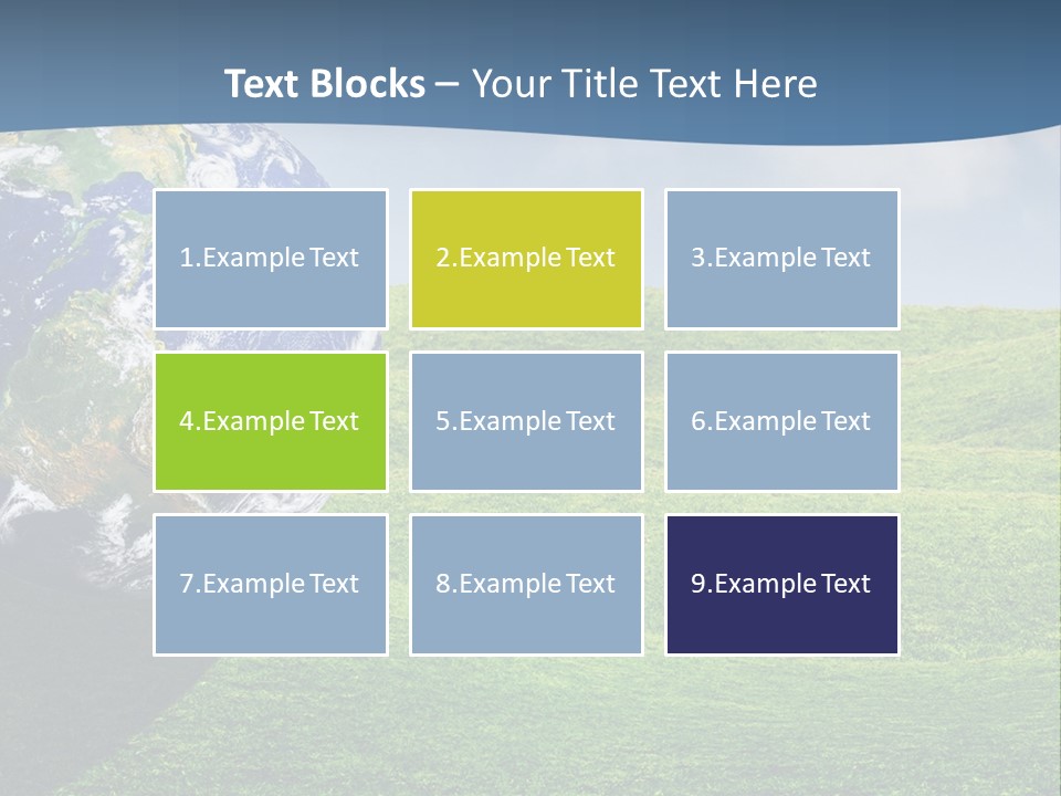Planet Pristine Creative PowerPoint Template
