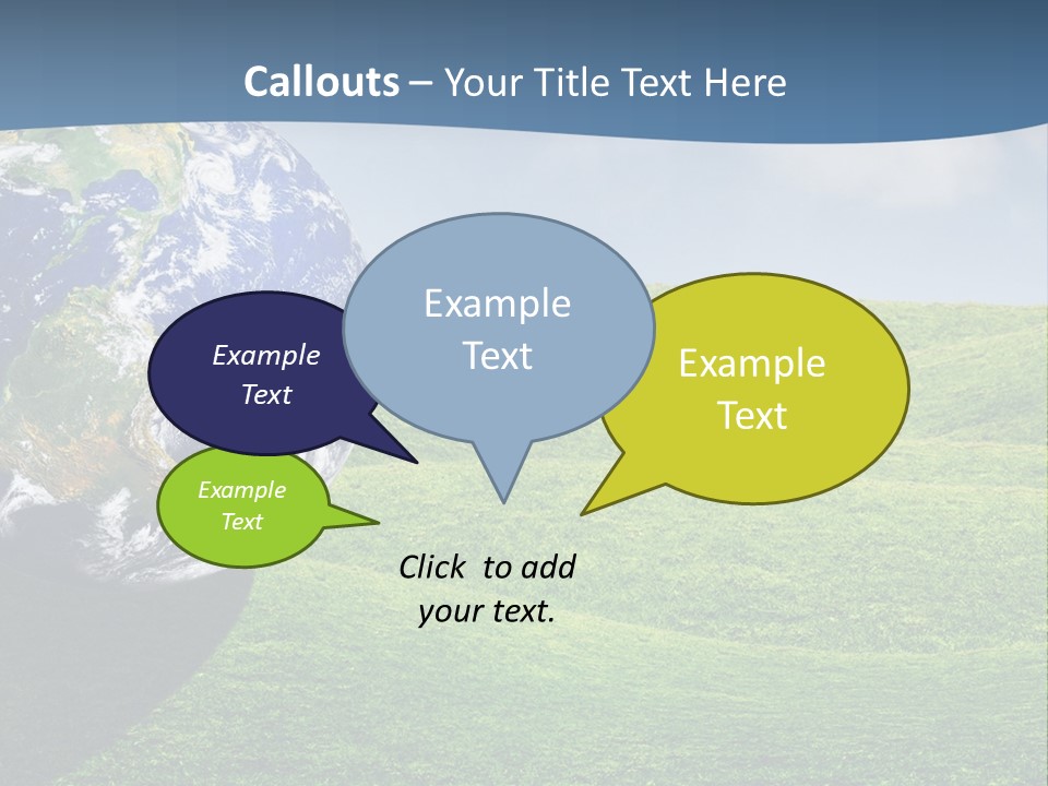 Planet Pristine Creative PowerPoint Template