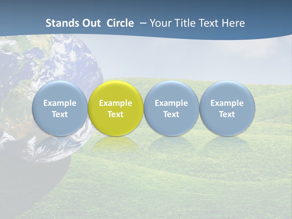 Planet Pristine Creative PowerPoint Template