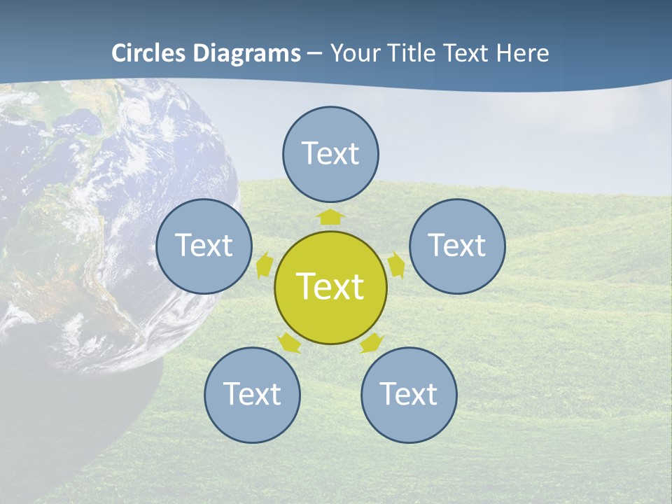 Planet Pristine Creative PowerPoint Template