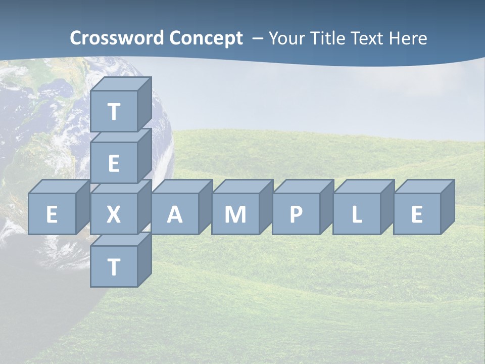 Planet Pristine Creative PowerPoint Template