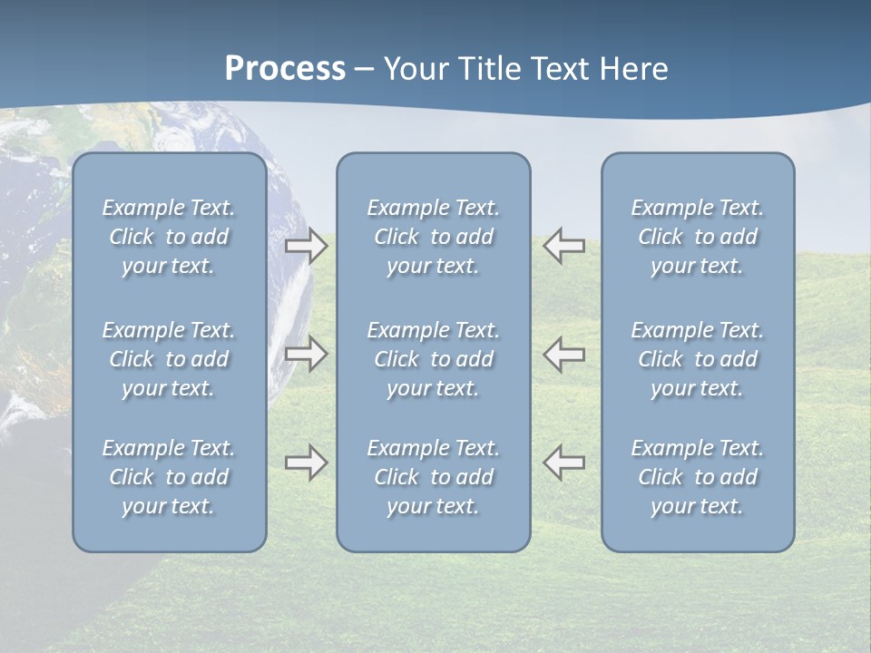 Planet Pristine Creative PowerPoint Template