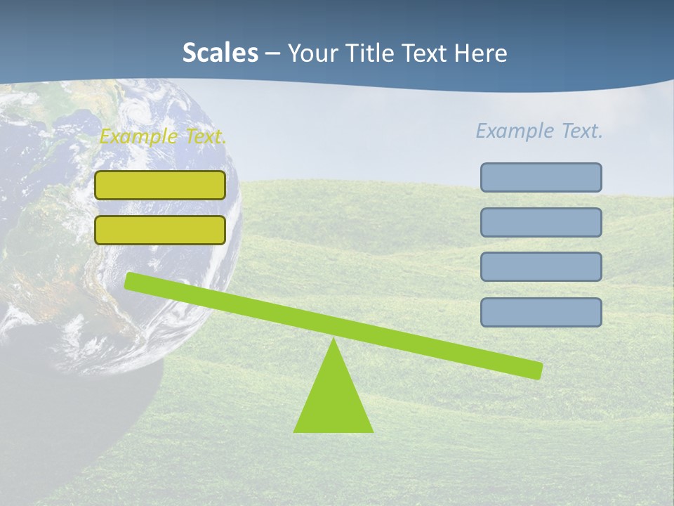 Planet Pristine Creative PowerPoint Template