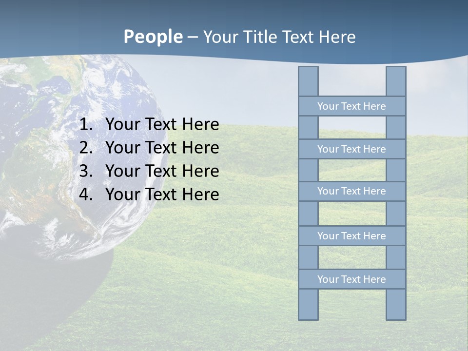 Planet Pristine Creative PowerPoint Template